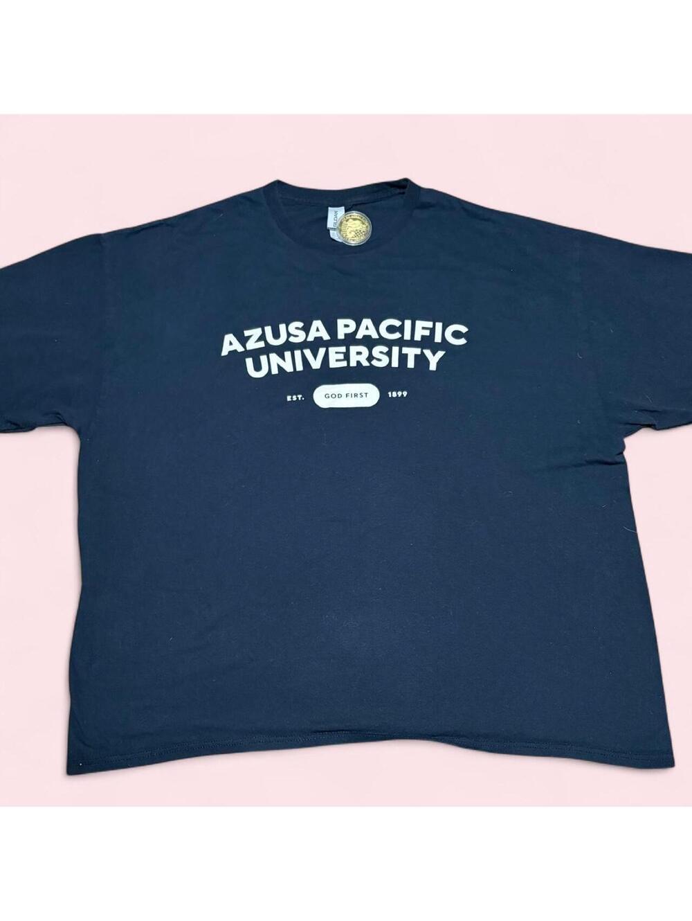 Azusa Pacific University God First Graphic T-Shirt — Size 2XL - 0441